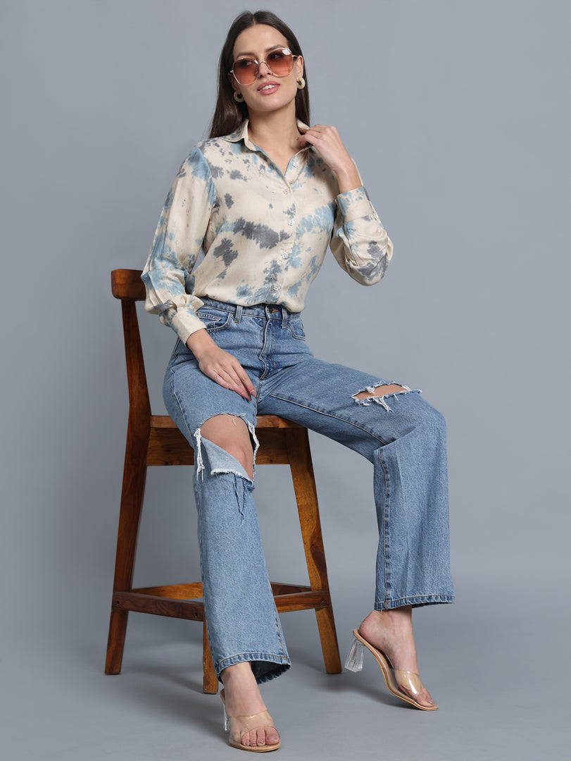 Sapphire Swirl Shirt