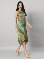 Load image into Gallery viewer, Emerald Canopy Midi Dress