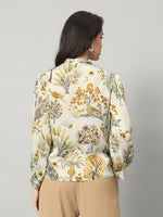 Load image into Gallery viewer, Golden Oasis Silk Blouse