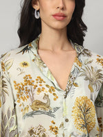 Load image into Gallery viewer, Golden Oasis Silk Blouse