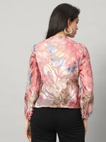 Load image into Gallery viewer, Rosy Reverie Burn-out Blouse