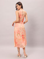 Load image into Gallery viewer, Coral Garden Midi Dress