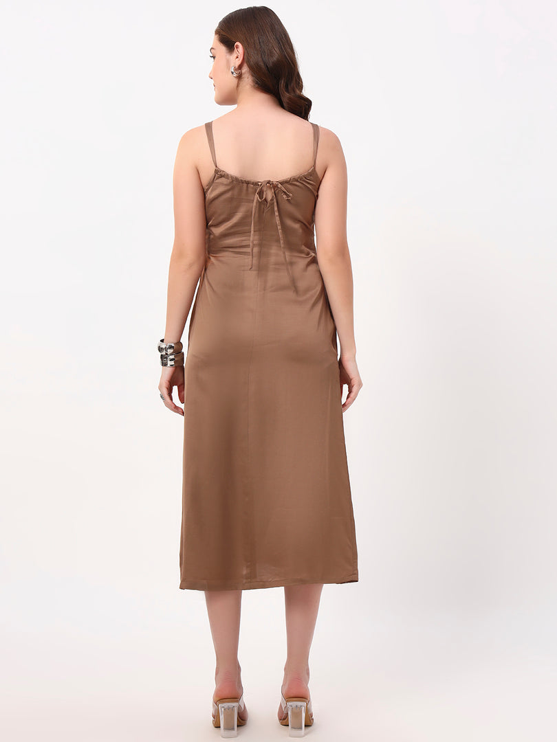 Ease Midi Dress – Mocha