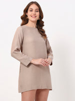 Load image into Gallery viewer, Soft Beige Shift Dress