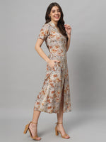 Load image into Gallery viewer, Autumn Blossom Midi Dress