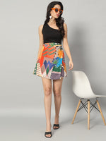 Load image into Gallery viewer, Sunset Mosaic A-Line Skirt
