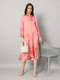 Pink Petal Shirt Dress