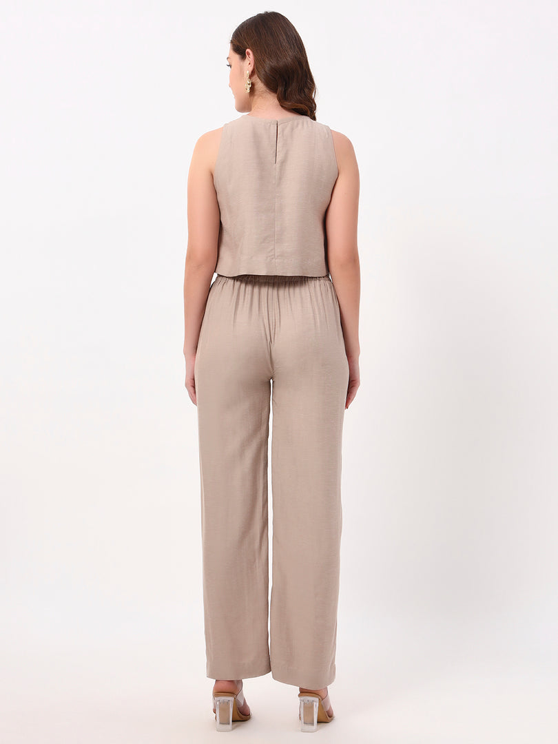 Soft Beige Co-ord Set