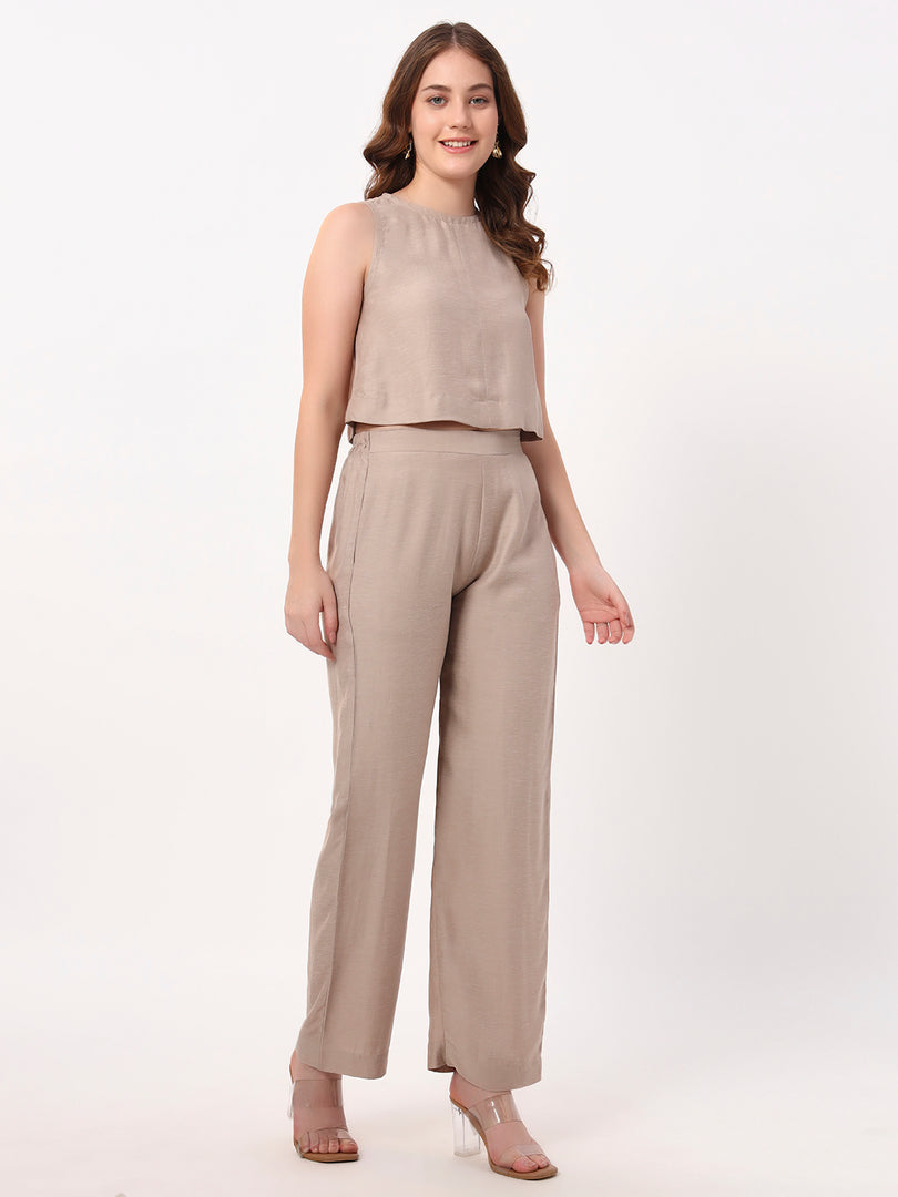 Soft Beige Co-ord Set
