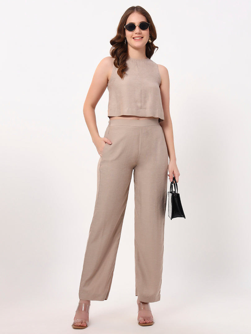 Soft Beige Co-ord Set